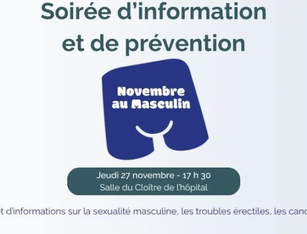 Une soirée d'information pour Movember