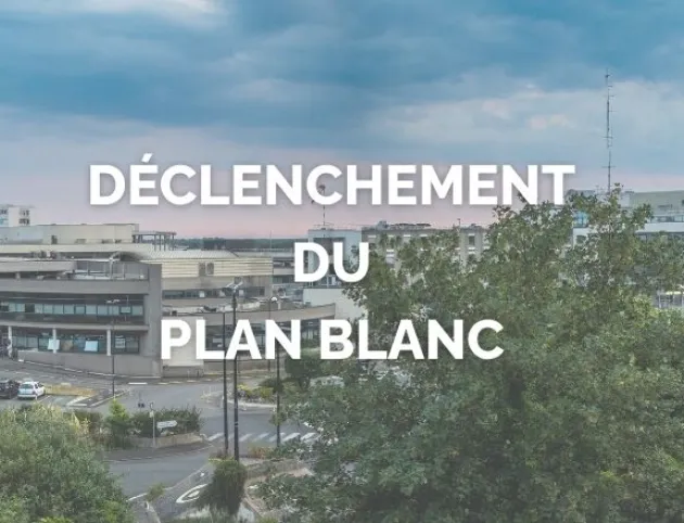 Déclenchement du Plan blanc à l'hôpital de Niort