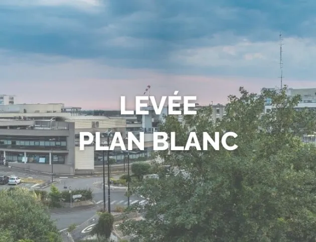 Levée du Plan blanc à l'hôpital de Niort