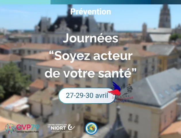Soyez acteur de votre santé : les journées du Secours Populaire à Niort 