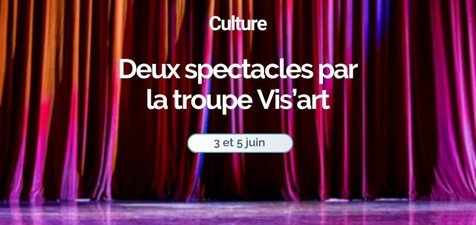 La troupe Vis'art monte sur les planches