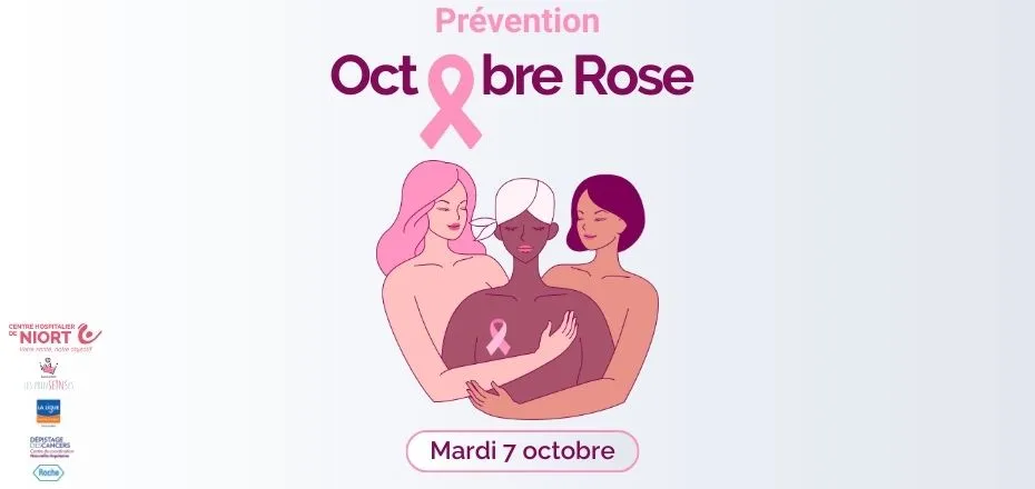 Octobre Rose : journée de prévention à l'hôpital de Niort