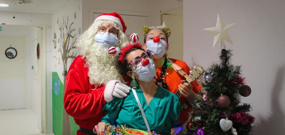 Les photos de Noël à l'hôpital
