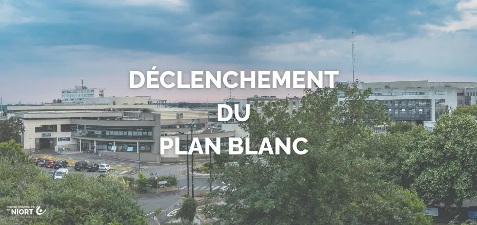 Déclenchement du Plan blanc à l'hôpital de Niort
