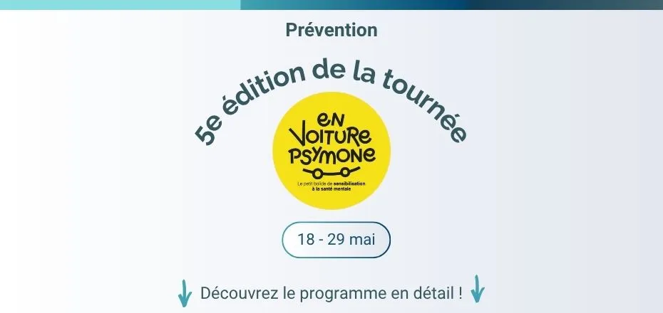 En voiture Psymone : les dates de la tournée 2026