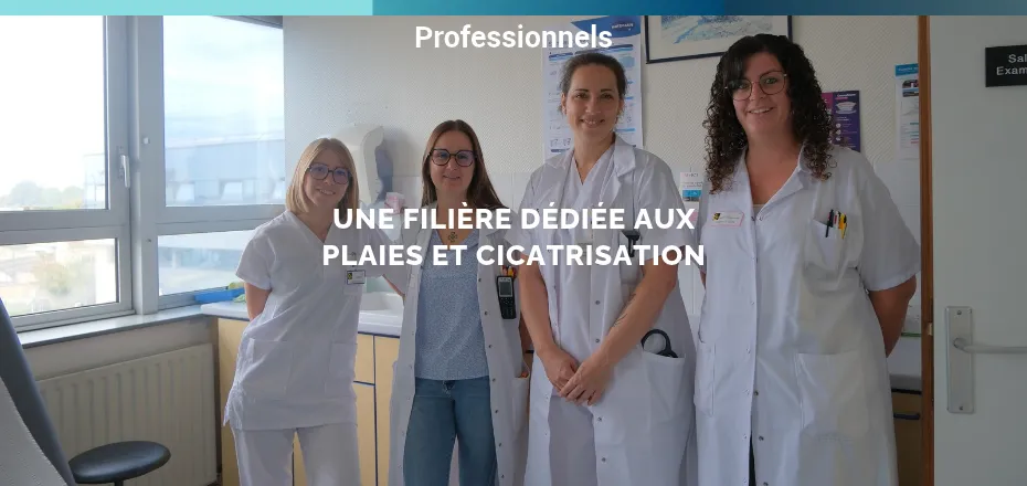 Une nouvelle filière pour prendre en soin les plaies