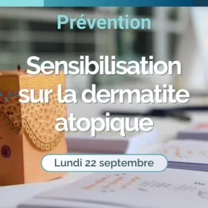 Journée de prévention sur la dermatite atopique
