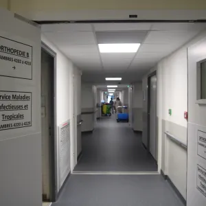 Fin des travaux pour la chirurgie orthopédique B et les maladies infectieuses