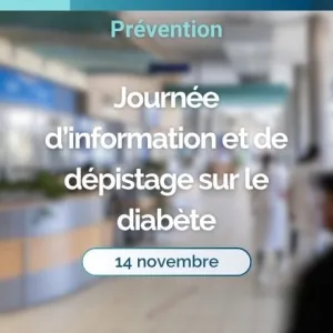 Journée de prévention sur le diabète