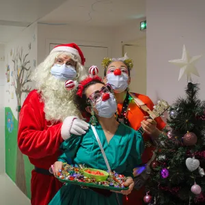 Les photos de Noël à l'hôpital