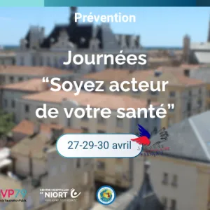 Soyez acteur de votre santé : les journées du Secours Populaire à Niort 