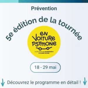 En voiture Psymone : les dates de la tournée 2026