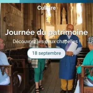 Les journée du patrimoine : découvrez les chapelles de l'hôpital