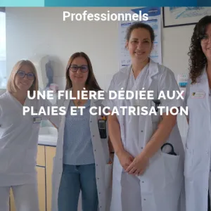 Une nouvelle filière pour prendre en soin les plaies